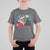 Santa Cat Christmas T Shirt For Kid Meowy Catmas Starry Night Christmas Tree - Wonder Print Shop