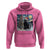Christmas Black Cat Hoodie Meowy Catmas Starry Night Santa Cat