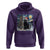 Christmas Black Cat Hoodie Meowy Catmas Starry Night Santa Cat