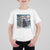 Christmas Black Cat T Shirt For Kid Meowy Catmas Starry Night Santa Cat - Wonder Print Shop