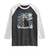 Christmas Black Cat Raglan Shirt Meowy Catmas Starry Night Santa Cat