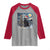 Christmas Black Cat Raglan Shirt Meowy Catmas Starry Night Santa Cat