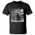 Christmas Black Cat T Shirt Meowy Catmas Starry Night Santa Cat - Wonder Print Shop