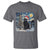 Christmas Black Cat T Shirt Meowy Catmas Starry Night Santa Cat - Wonder Print Shop