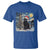 Christmas Black Cat T Shirt Meowy Catmas Starry Night Santa Cat - Wonder Print Shop