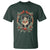 Christmas Cat T Shirt Vintage Kitten Royal Holly Victorian Wreath - Wonder Print Shop