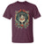 Christmas Cat T Shirt Vintage Kitten Royal Holly Victorian Wreath - Wonder Print Shop