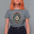 Christmas Cat T Shirt For Women Vintage Kitten Royal Holly Victorian Wreath - Wonder Print Shop