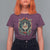 Christmas Cat T Shirt For Women Vintage Kitten Royal Holly Victorian Wreath - Wonder Print Shop