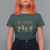 Funny Christmas Cat T Shirt For Women Ew People Green Cat Santa - Wonder Print Shop