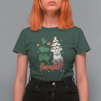 Christmas Cat T Shirt For Women Is This Jolly Enough - Wonder Print Shop