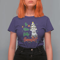 Christmas Cat T Shirt For Women Is This Jolly Enough - Wonder Print Shop