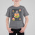 Funny Christmas Cat T Shirt For Kid Santa Cat Hamburger Lover Galaxy Outer Space - Wonder Print Shop