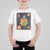Funny Christmas Cat T Shirt For Kid Santa Cat Hamburger Lover Galaxy Outer Space - Wonder Print Shop
