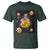 Funny Christmas Cat T Shirt Santa Cat Hamburger Lover Galaxy Outer Space - Wonder Print Shop
