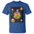 Funny Christmas Cat T Shirt Santa Cat Hamburger Lover Galaxy Outer Space - Wonder Print Shop