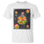 Funny Christmas Cat T Shirt Santa Cat Hamburger Lover Galaxy Outer Space - Wonder Print Shop