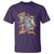 Funny Christmas Cat T Shirt Santa Cat Riding Pizza Galaxy Outer Space - Wonder Print Shop