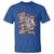Funny Christmas Cat T Shirt Santa Cat Riding Pizza Galaxy Outer Space - Wonder Print Shop