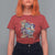 Funny Christmas Cat T Shirt For Women Santa Cat Riding Pizza Galaxy Outer Space - Wonder Print Shop