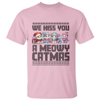Christmas Cute Cat T Shirt We Hiss You A Meowy Catmas - Wonder Print Shop
