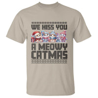 Christmas Cute Cat T Shirt We Hiss You A Meowy Catmas - Wonder Print Shop