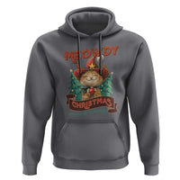 Christmas Cowboy Cat Hoodie Meowdy Christmas And Happy Mew Year