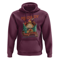 Christmas Cowboy Cat Hoodie Meowdy Christmas And Happy Mew Year
