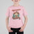 Christmas Cowboy Cat T Shirt For Kid Meowdy Christmas And Happy Mew Year - Wonder Print Shop