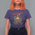 Christmas Cowboy Cat T Shirt For Women Meowdy Christmas And Happy Mew Year - Wonder Print Shop