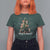 Christmas Cat T Shirt For Women Santa Paw And Claw Cats Xmas Tree - Wonder Print Shop