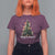 Christmas Cat T Shirt For Women Santa Paw And Claw Cats Xmas Tree - Wonder Print Shop