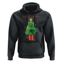 Funny Christmas Cat Hoodie You Are A Meow One Mr. Cat Green Cat