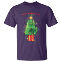 Funny Christmas Cat T Shirt You Are A Meow One Mr. Cat Green Cat - Wonder Print Shop
