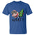 Funny Christmas Moo Deng T Shirt What Baby Hippo Pushing Christmas Tree - Wonder Print Shop
