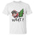 Funny Christmas Moo Deng T Shirt What Baby Hippo Pushing Christmas Tree - Wonder Print Shop
