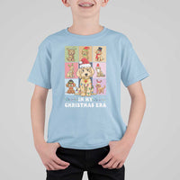 Funny Xmas Dog T Shirt For Kid Santa Golden Doodle In My Christmas Era - Wonder Print Shop