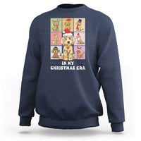 Funny Xmas Dog Sweatshirt Santa Golden Doodle In My Christmas Era - Wonder Print Shop