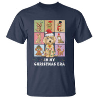 Funny Xmas Dog T Shirt Santa Golden Doodle In My Christmas Era - Wonder Print Shop