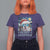 Funny Xmas Bulldog T Shirt For Women Merry Woofmas Christmas Starry Night Dog Lover - Wonder Print Shop