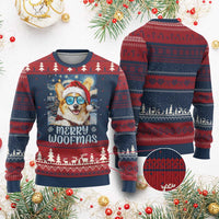 Funny Xmas Corgi Ugly Christmas Sweater Merry Woofmas Christmas Starry Night Dog Lover - Wonder Print Shop