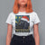Funny Xmas Poodle T Shirt For Women Believe Christmas Starry Night Dog Lover - Wonder Print Shop
