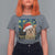 Funny Xmas Yorkshire T Shirt For Women Believe Christmas Starry Night Dog Lover - Wonder Print Shop