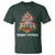 Funny Xmas Pitbull T Shirt Merry Pitmas Christmas Tree Dog Lover - Wonder Print Shop