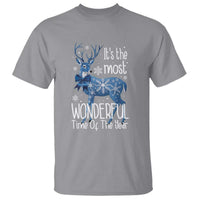 Chrismtas Reindeer Coquette T Shirt It's The Most Wonderful Time Of The Year - Wonder Print Shop