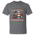 Funny Xmas Grilling T Shirt Smokey Christmas BBQ Santa Grill Roast On Smoker - Wonder Print Shop