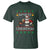 Funny Xmas Grilling T Shirt Smokey Christmas BBQ Santa Grill Roast On Smoker - Wonder Print Shop
