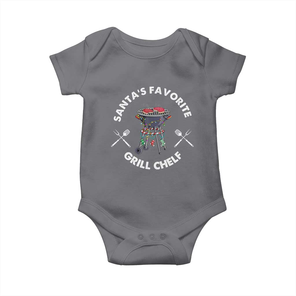 Funny Xmas Grilling Baby Onesie Christmas