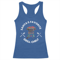 Funny Xmas Grilling Racerback Tank Top Christmas