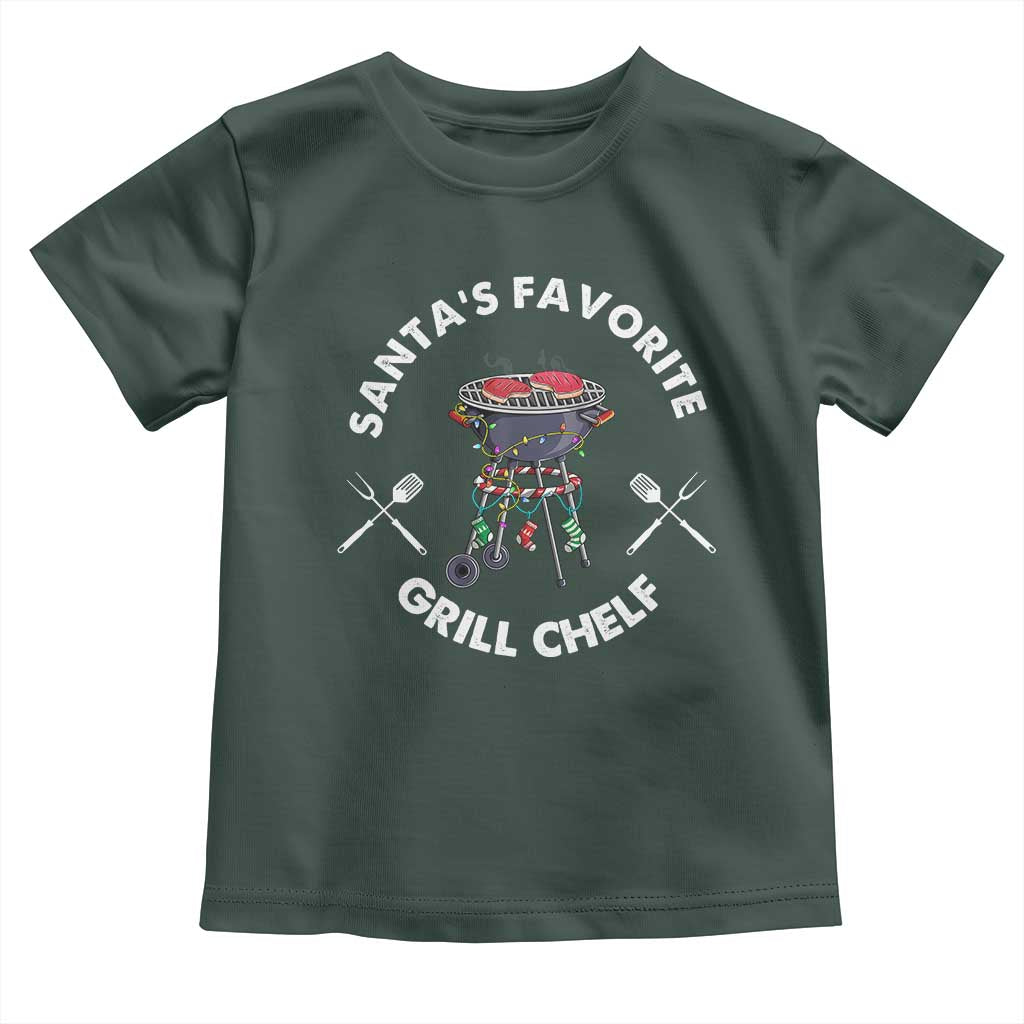 Funny Xmas Grilling Toddler T Shirt Christmas